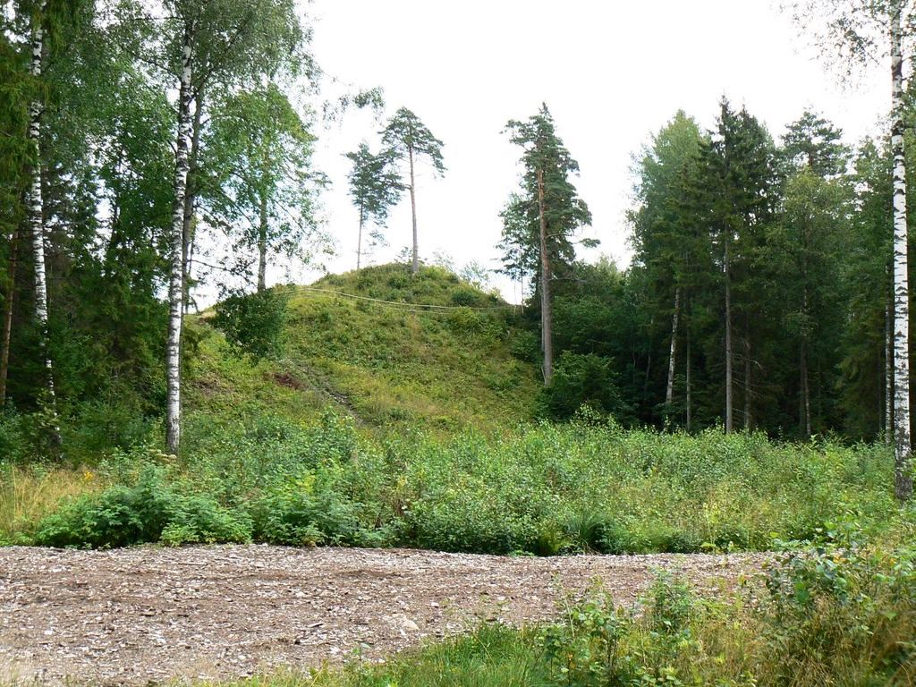 Jäneda linnamägi Kalijärve poolt