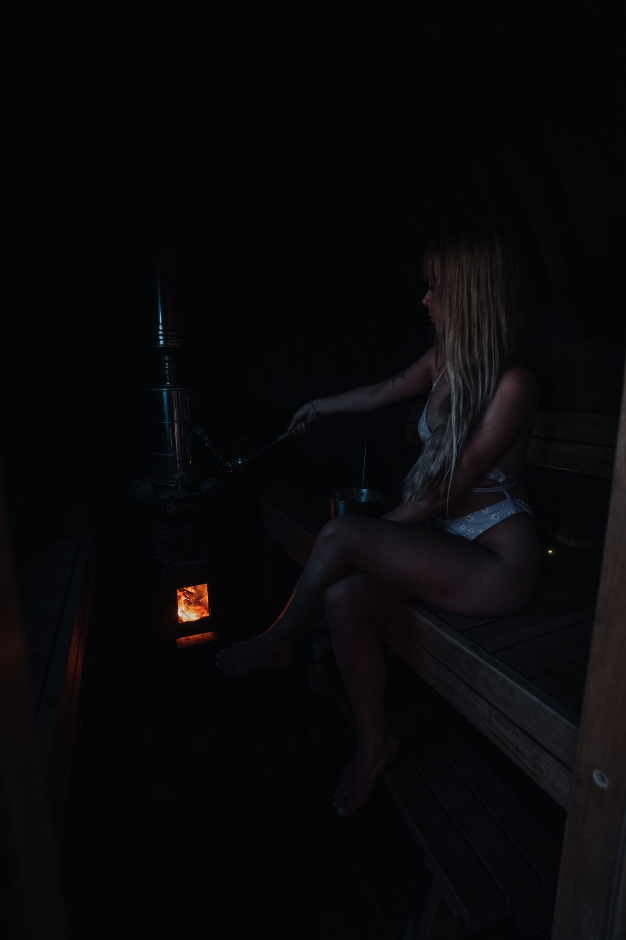 Pildil Kiviranna puhkemaja saun