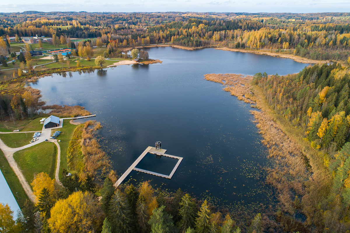 Kääriku saunad Kääriku järve ääres