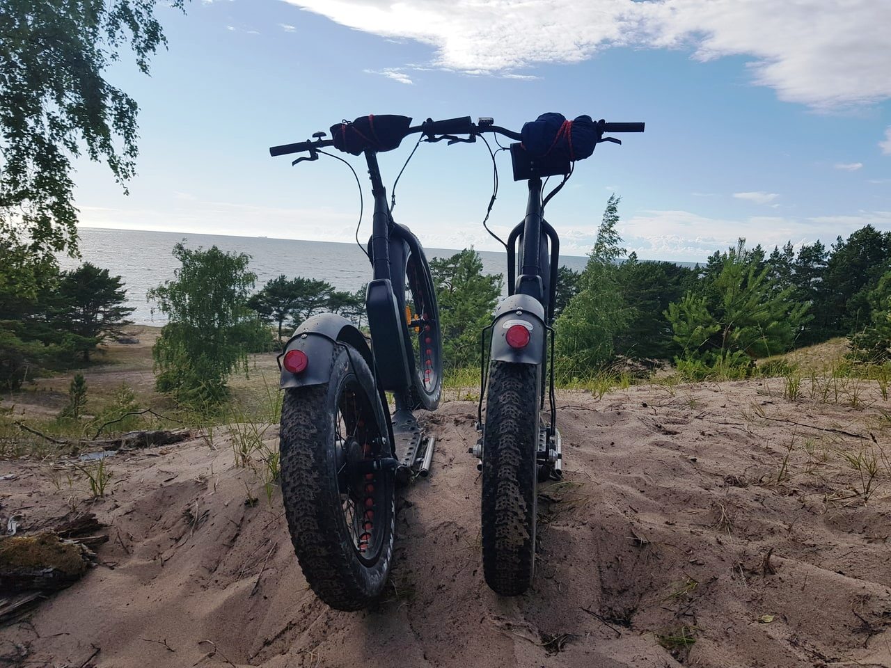 E-Bike elektrisko skrejriteņu izbrauciens pa Aegnas salu