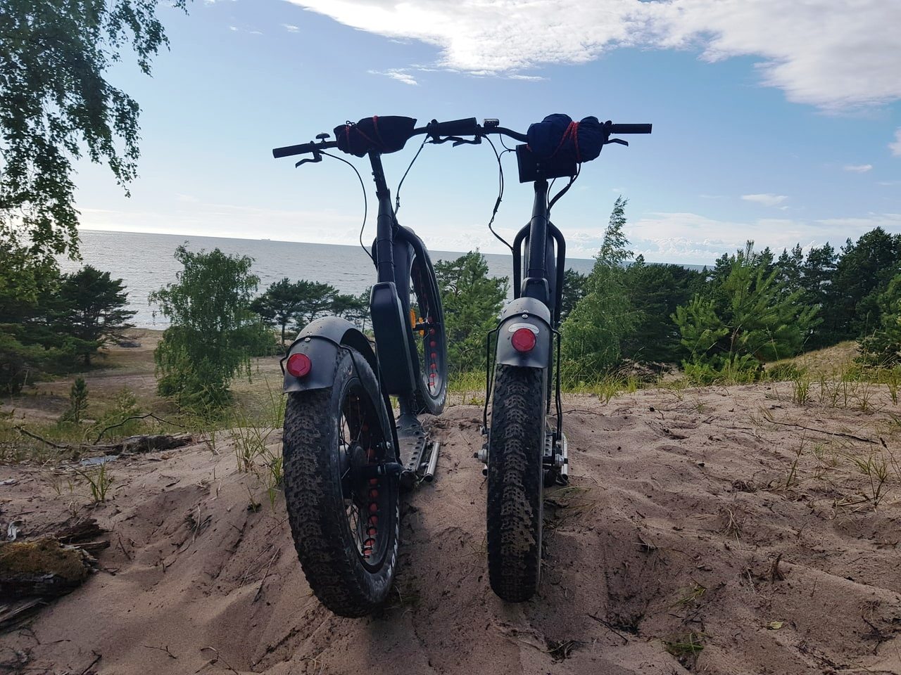 E-Bike Elektrofahrradtour auf der Insel Aegna