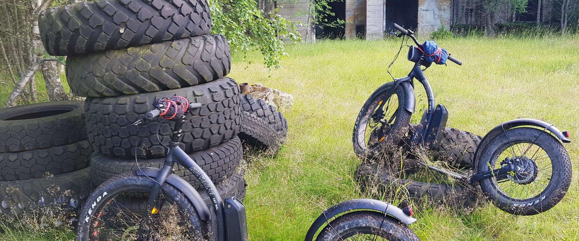 E-Bike Elektrofahrradtour auf der Insel Naissaar