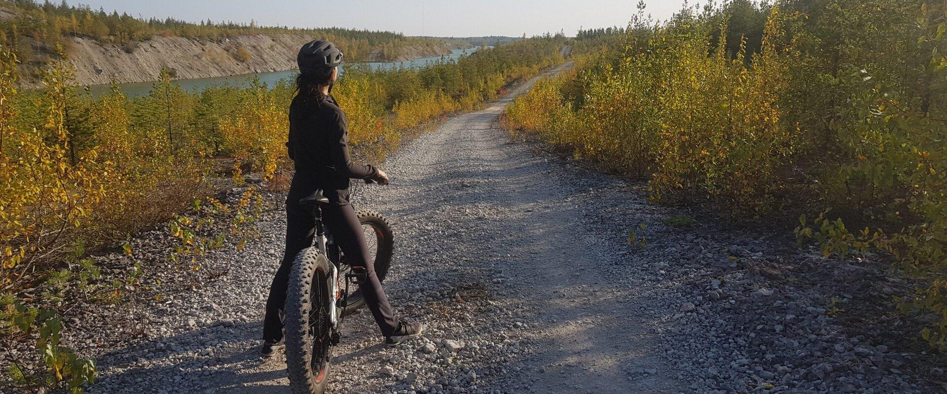 E-Bike - elektrirattamatk Aidu karjäär