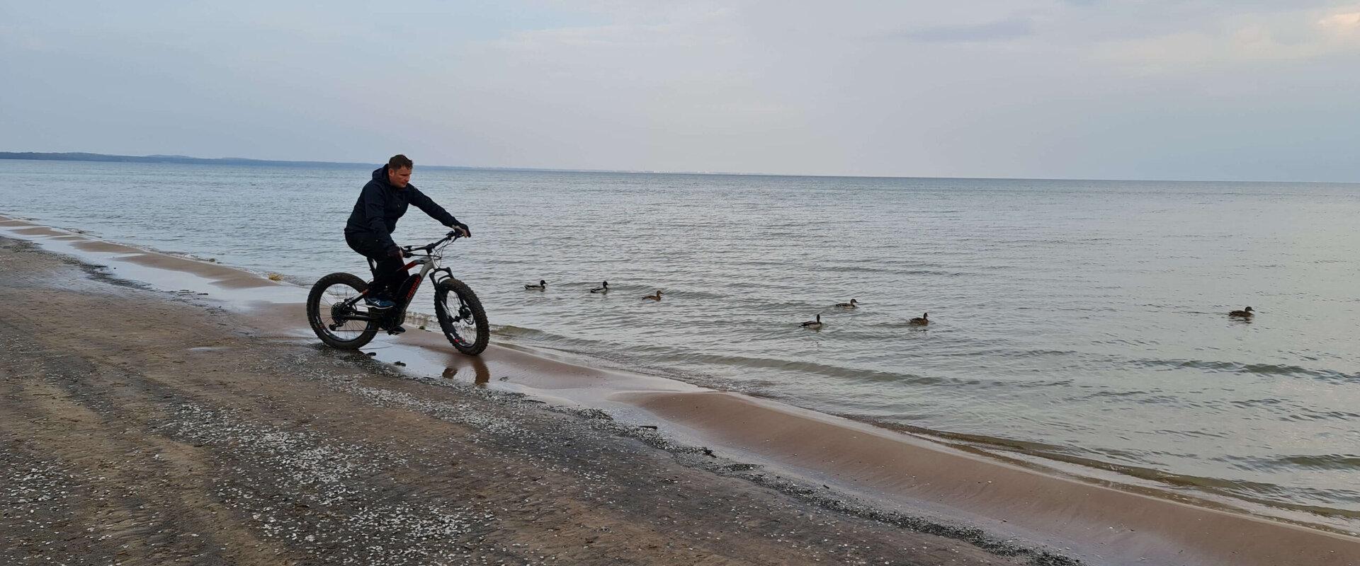 E- Bike elektrirattamatk Narva- Jõesuu radadel