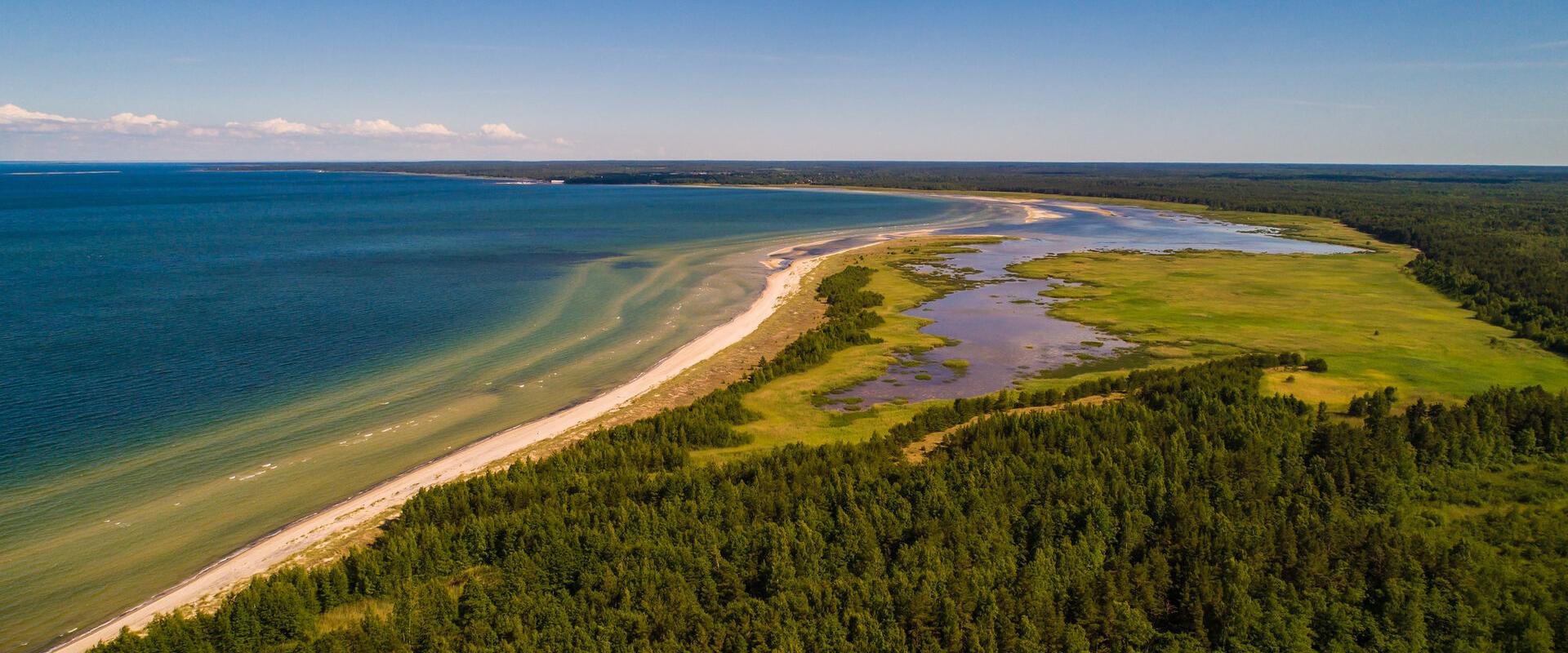 Tõrvanina rand ja telkimisala