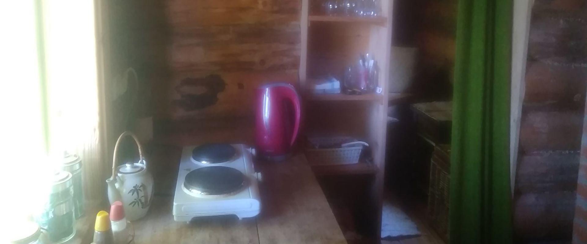 Pähnamäe metsamajake, kööginurk