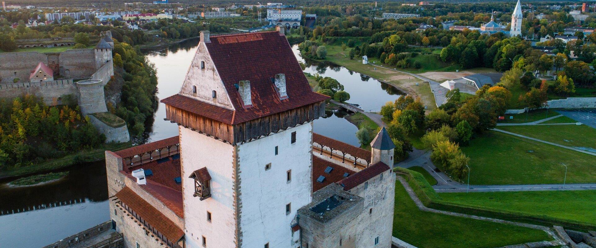 Narva linnus droonilt
