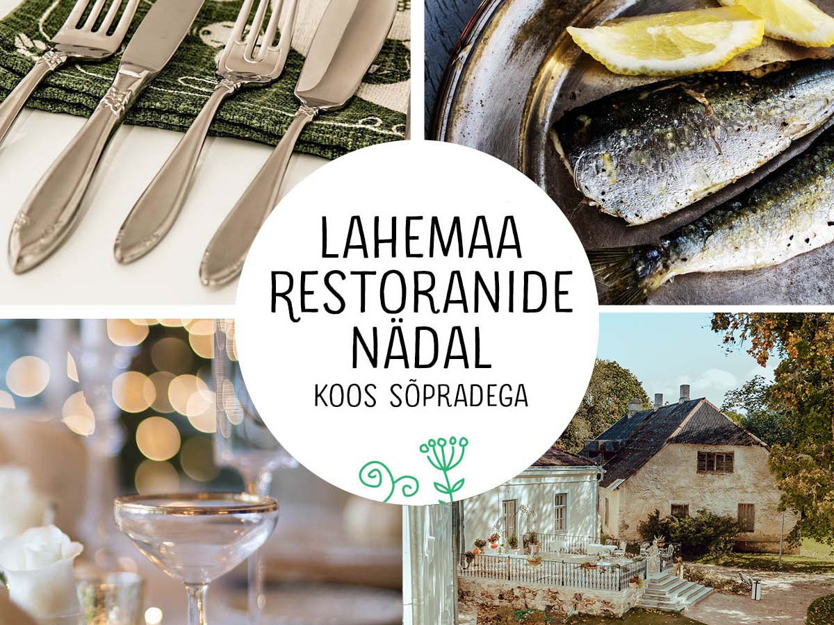 Poster of the Lahemaa Restaurant Week