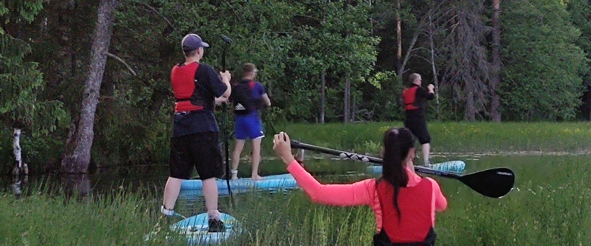 Avastusretk "SUP-laua matk Soodla jõel roostikus" Kõrvemaal