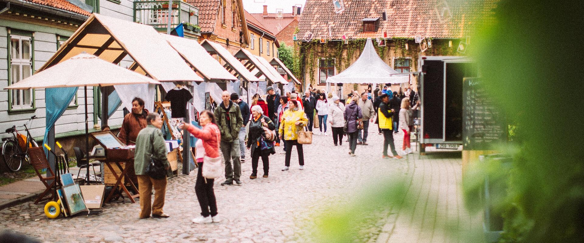 Viljandi hansalaat ja keskaja ala
