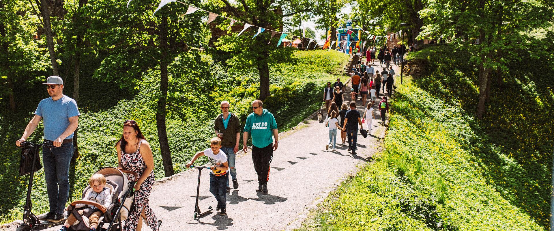 Viljandi hansalaat ja keskaja ala