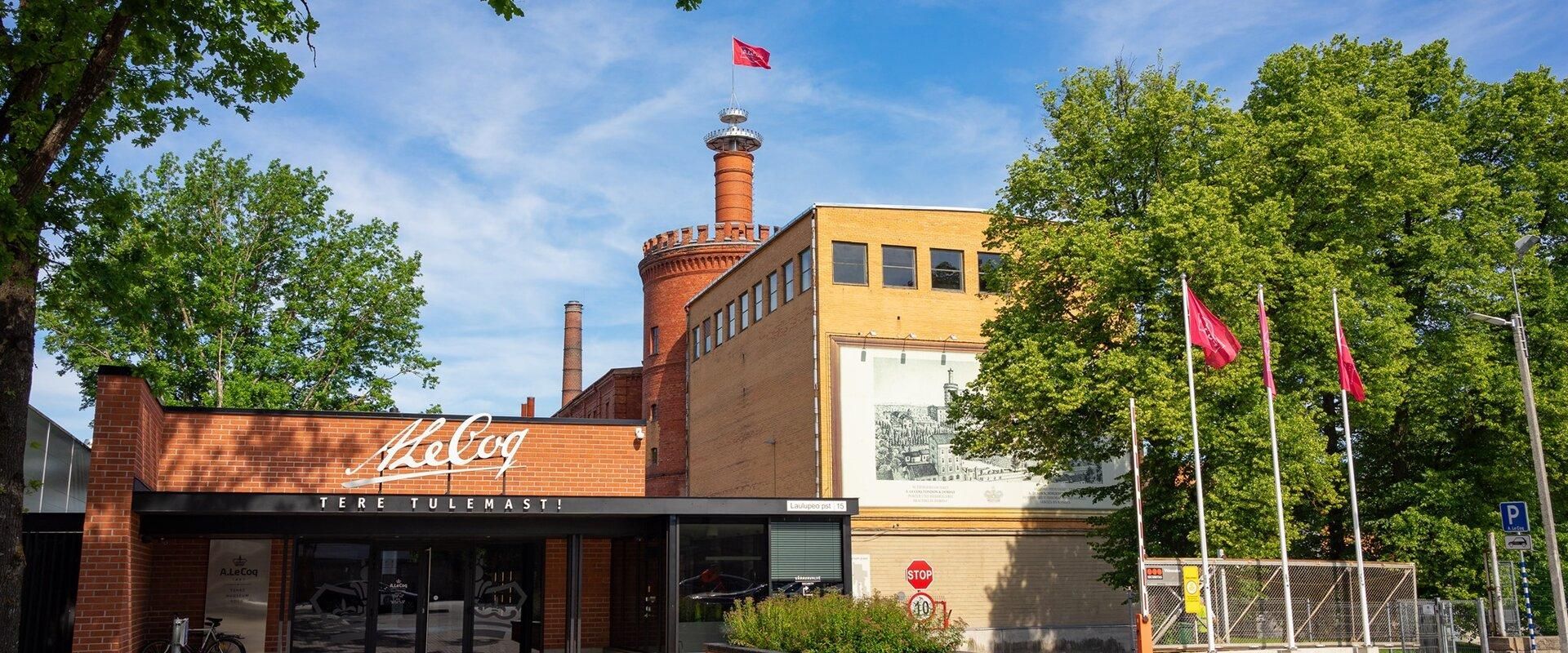 Kingipood asub Tartu A. Le Coq õllemuuseumis