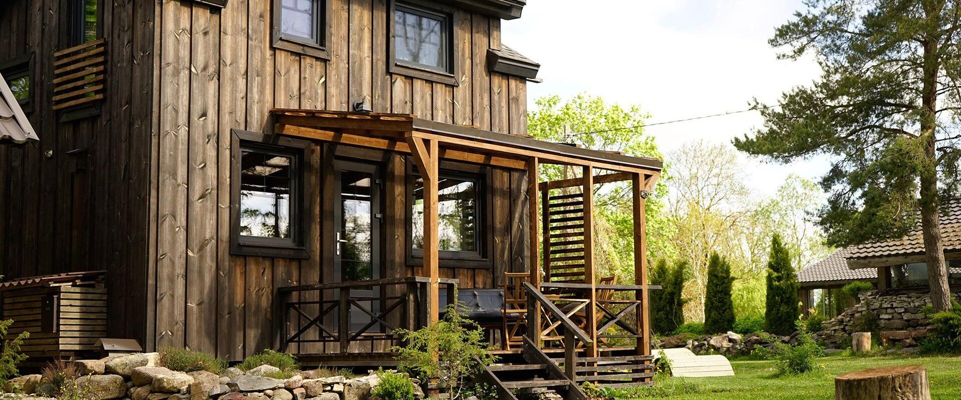 Uneallika Farm's guest house for up to 7 guests,