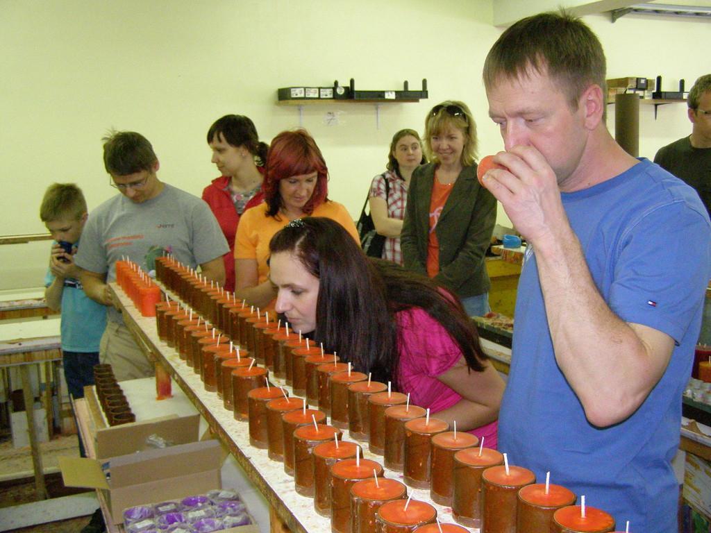 Visit to Võhma candle factory