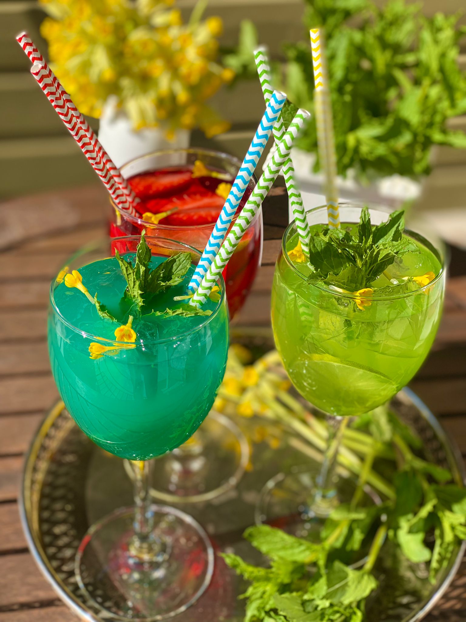 Cocktails, summer cocktails