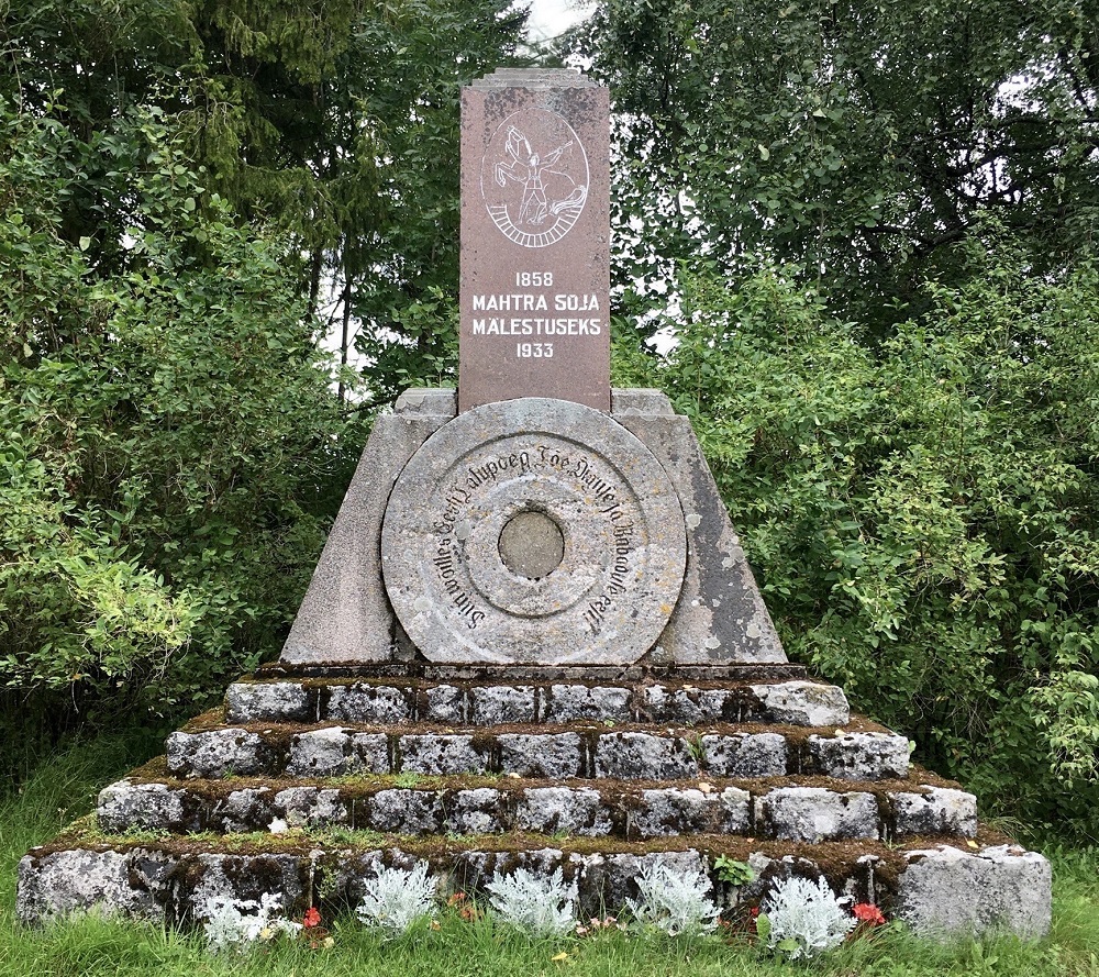 Mahtra sõja monument Mahtra sõjaväljal