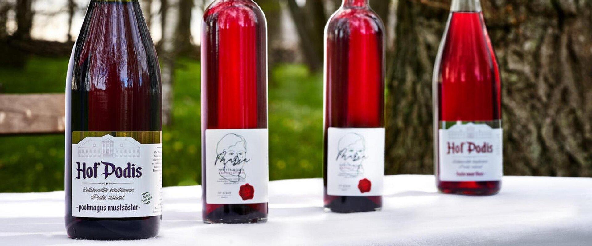 In the beautiful Pootsi Winery in Pärnu County, delicious homemade wines are made from domestic berries and cultural events are organised. We offer a 
