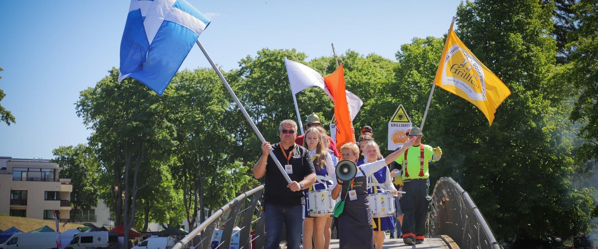 Festivali avaparaadil tervitatakse kõiki osalejaid