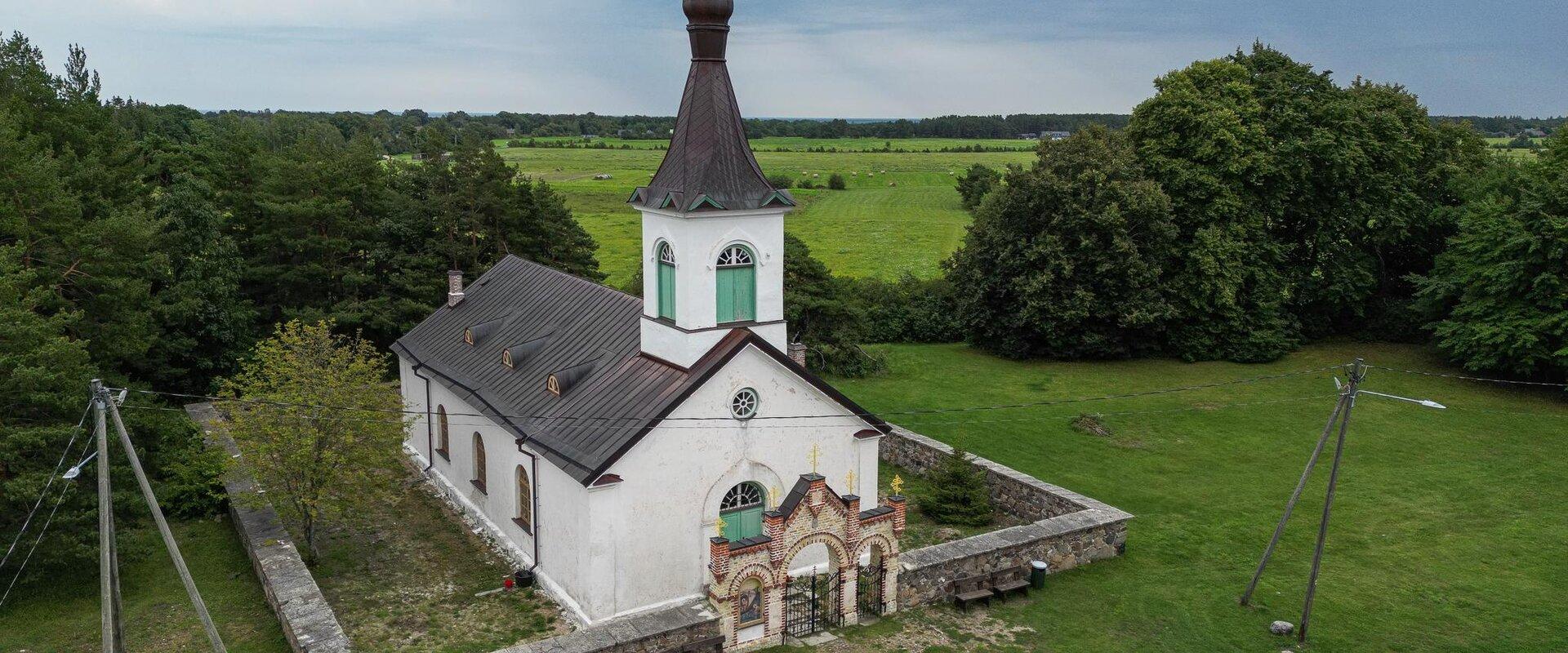 Die Kirche wurde im Jahr 1784 gebaut und ist eine der wenigen orthodoxen Kirchen, die aus einem lutherischen Sakralgebäude entstanden sind. In den Jah