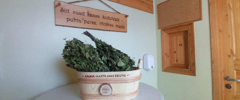 Village sauna and sauna museum in Kadrina, the sauna capital of Estonia