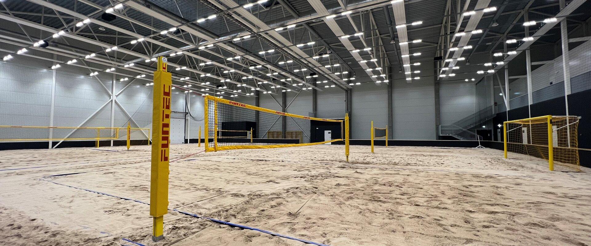 Jõulumäe indoor beach arena and sand courts