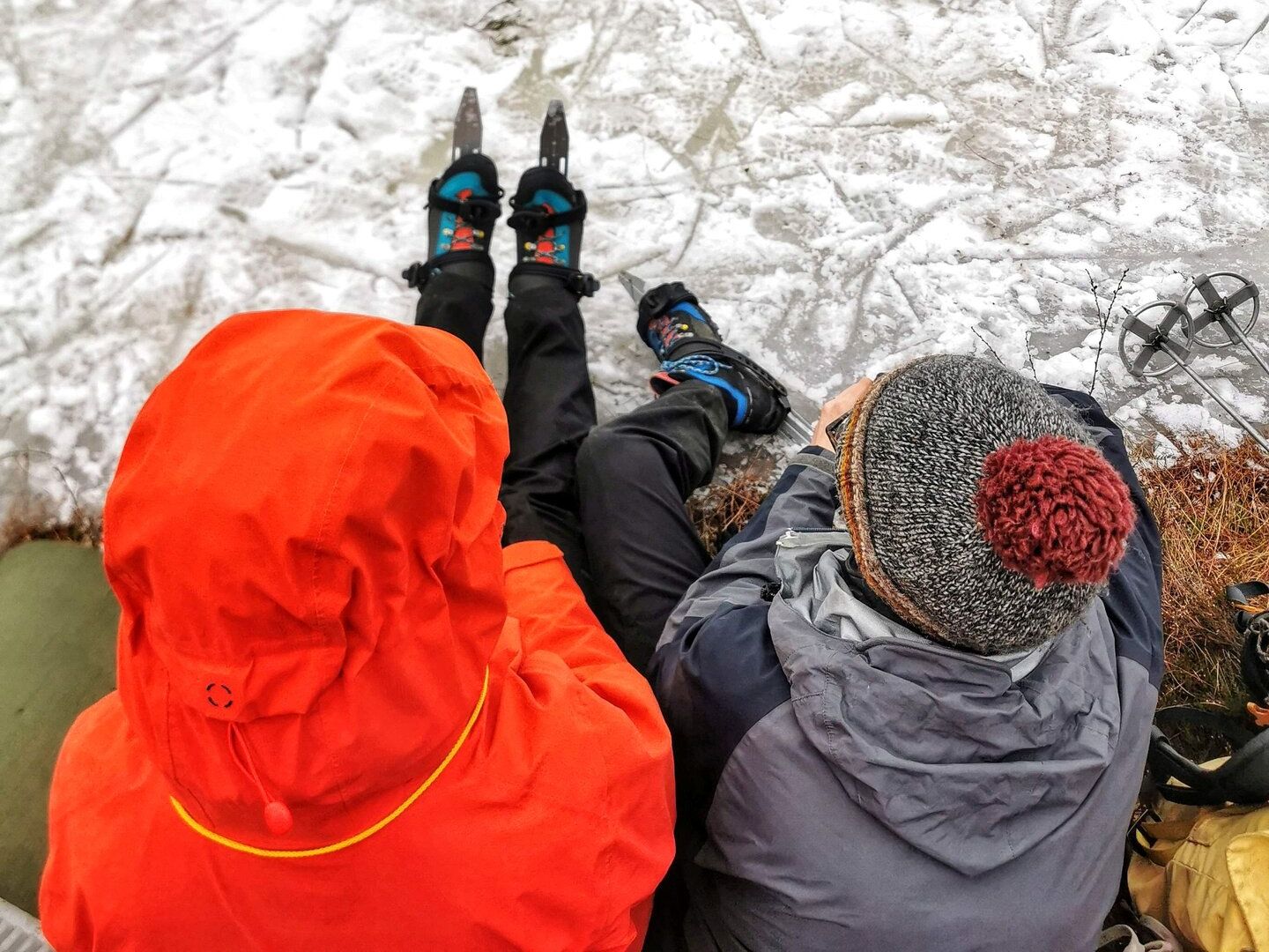 Seikle Vabaks tour skating in Soomaa National Park