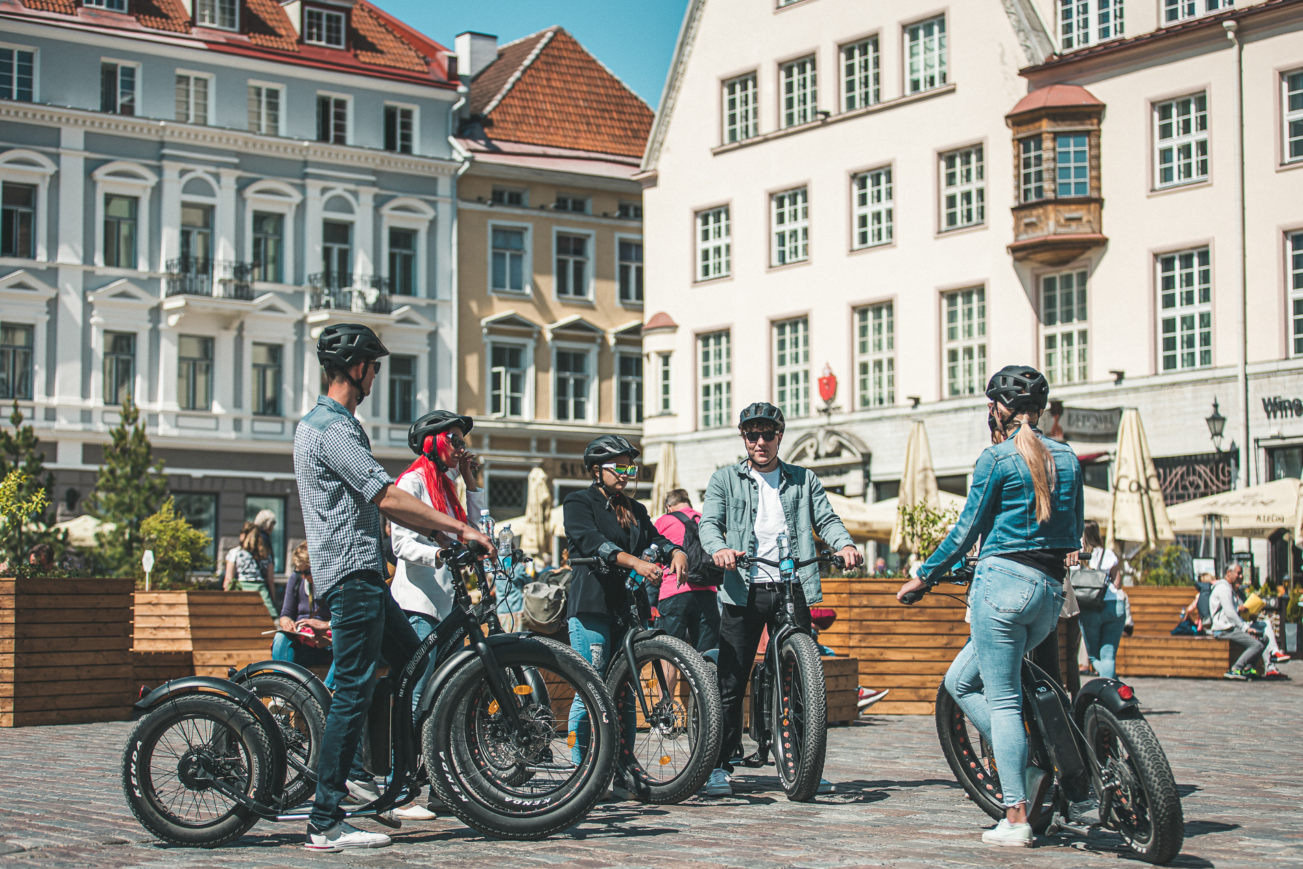 Tallinna linnatuur E-bike elektriratastel vanalinnas, Tellis