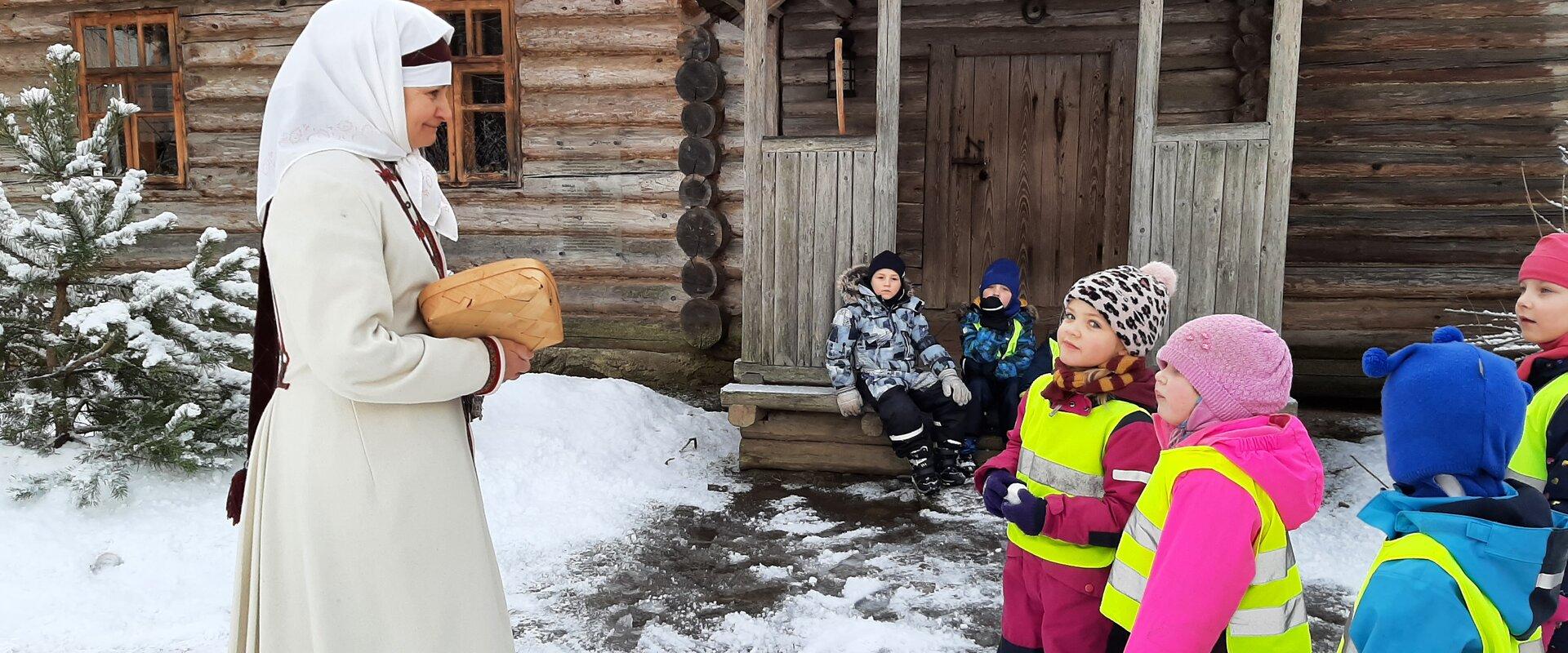 Talsipühade tähistamise kombestik Värska talumuuseumis