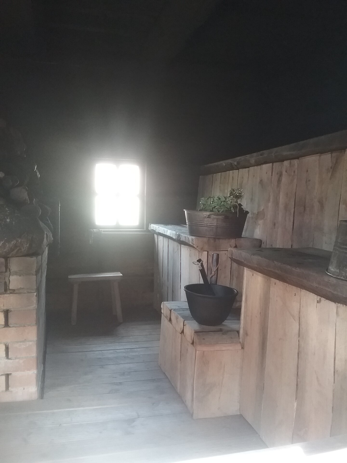 Otepää Külmalätte suitsusauna leiliruum