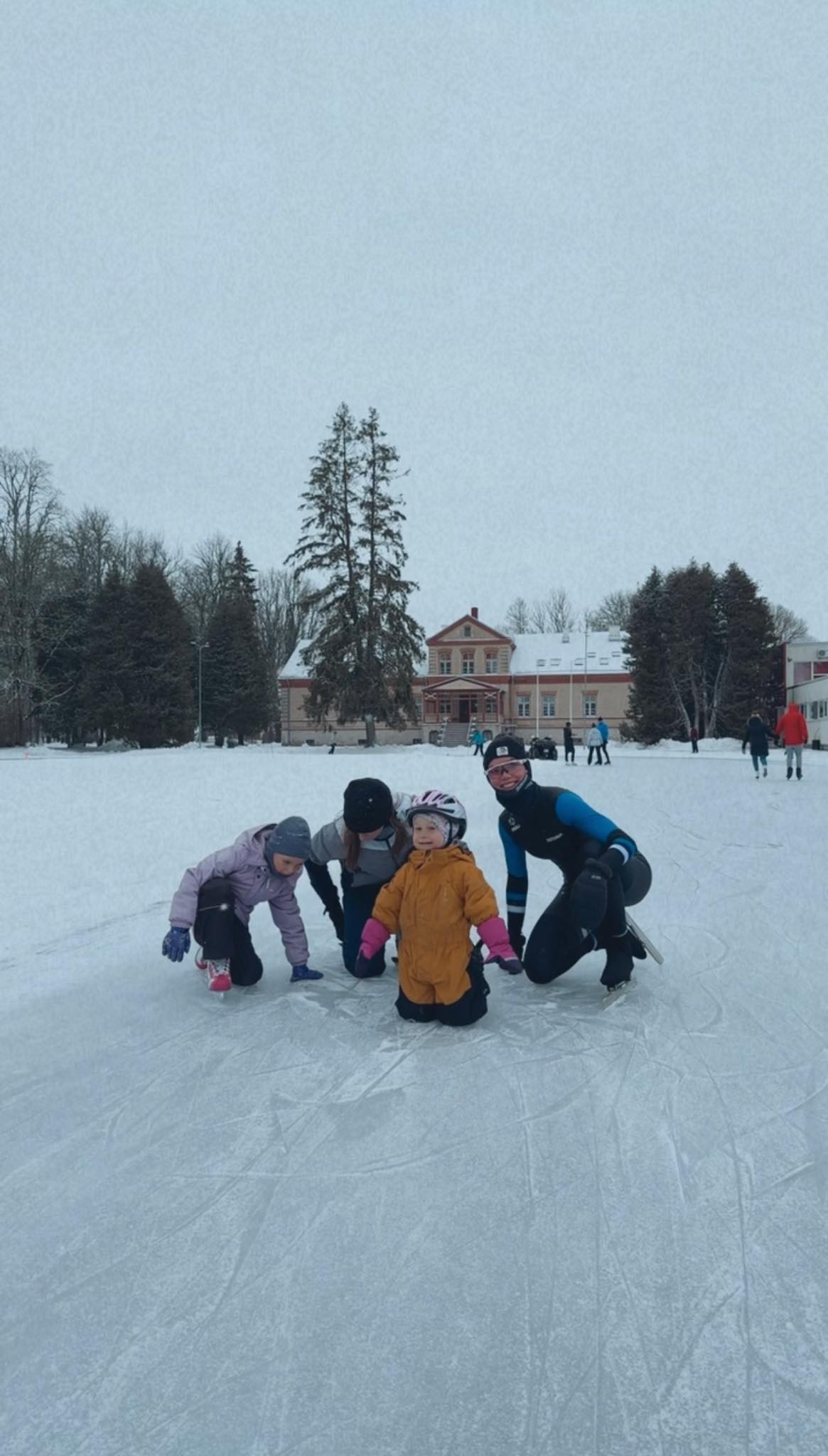 Adavere uisurada, uisutamine, skate, estonian winter