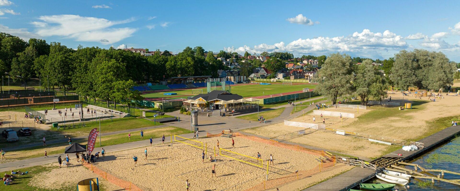 Spordikalduvusega linnatuur Viljandis