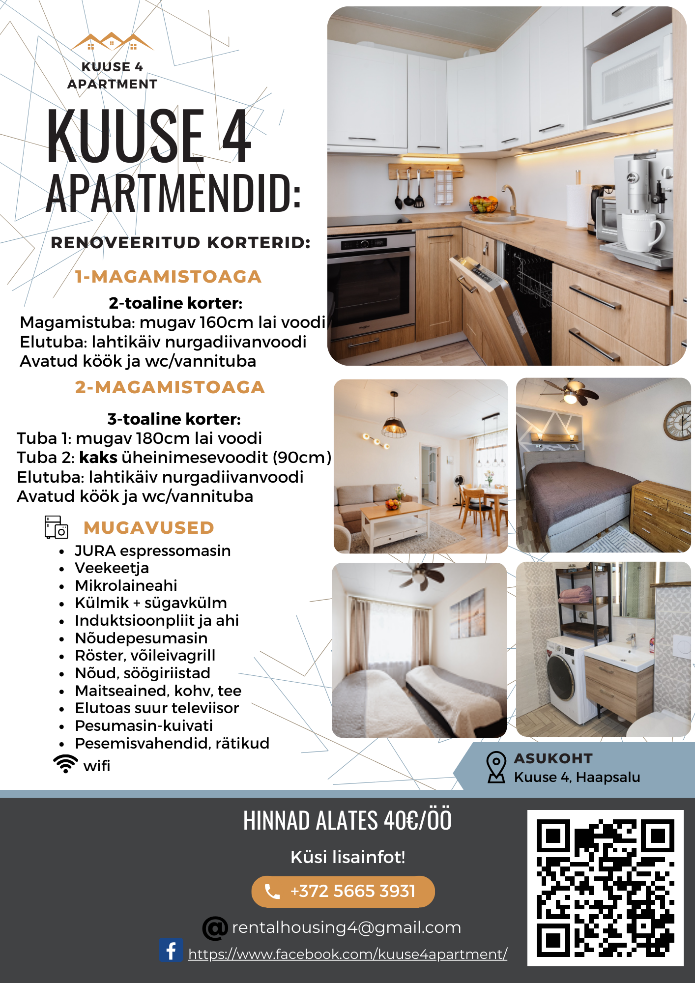 Kuuse 4 Apartmendid