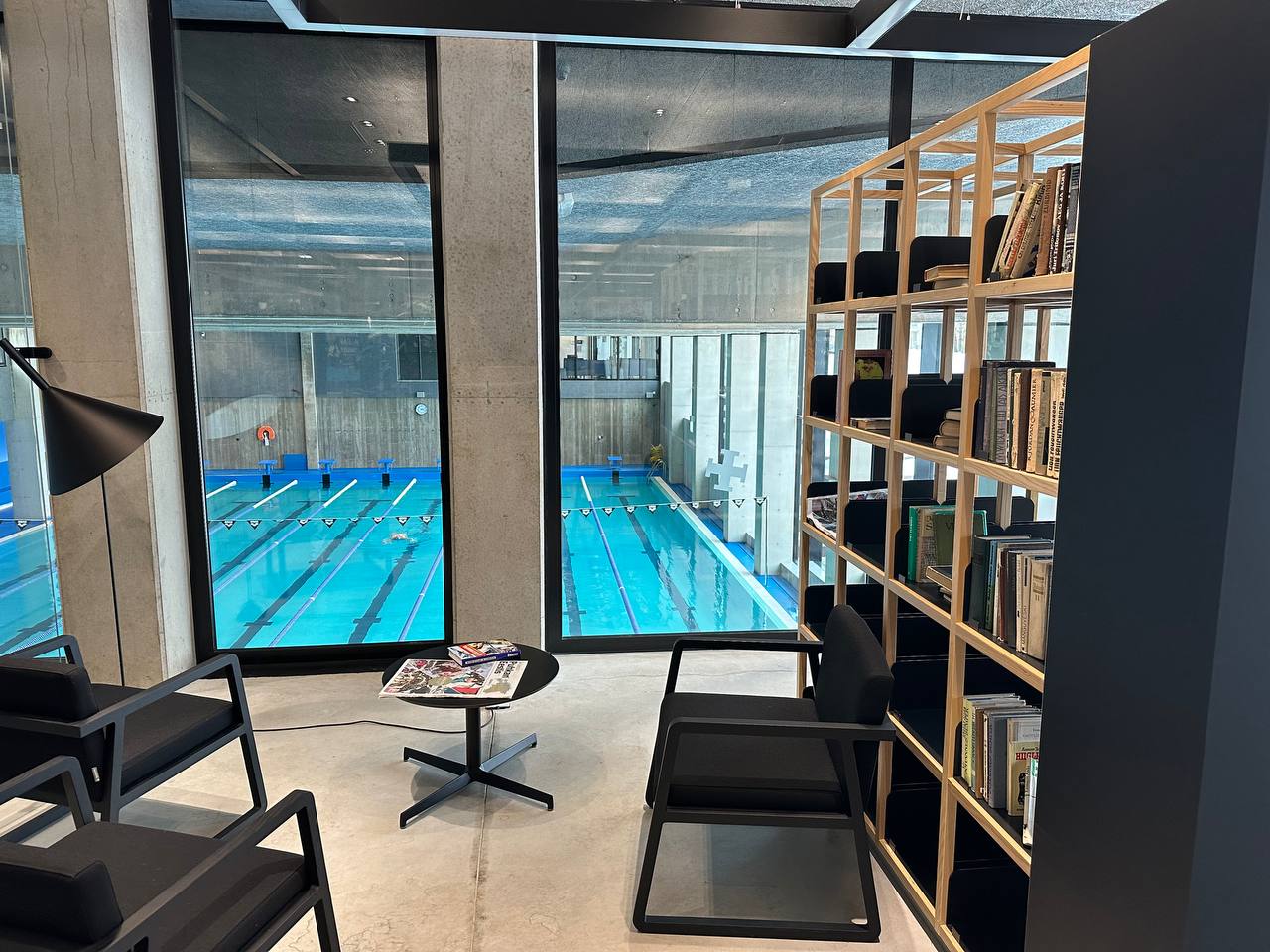 Narva swimming pool resting room