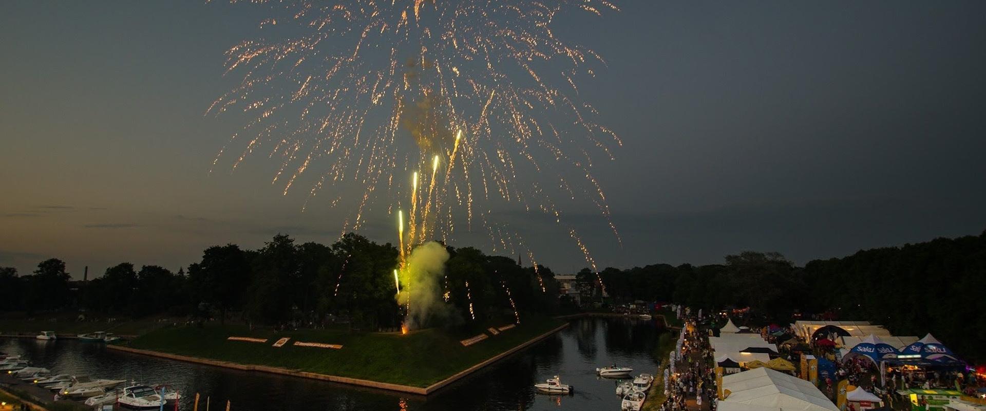 Festivalipäevad lõpevad suure ilutulestikuga