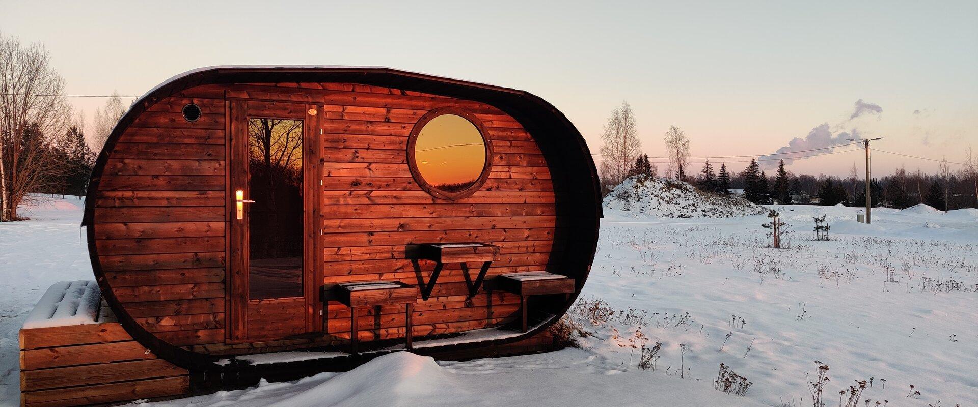 Tapa Cottage - puhkemaja discgolfi ja suusaradade kõrval.