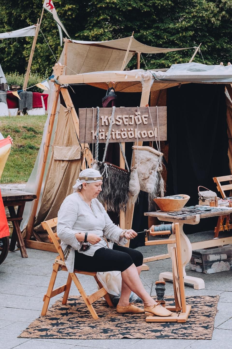 Tage des Mittelalters in der Altstadt von Tallinn