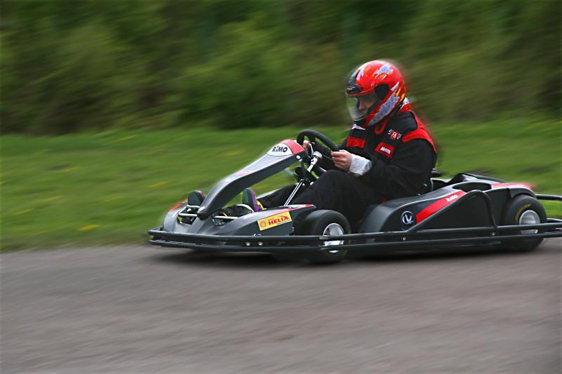 Outdoor karting track of FK Centre