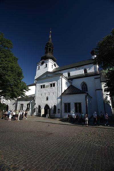 The Cathedral of Saint Mary the Virgin in Tallinn and its bell tower