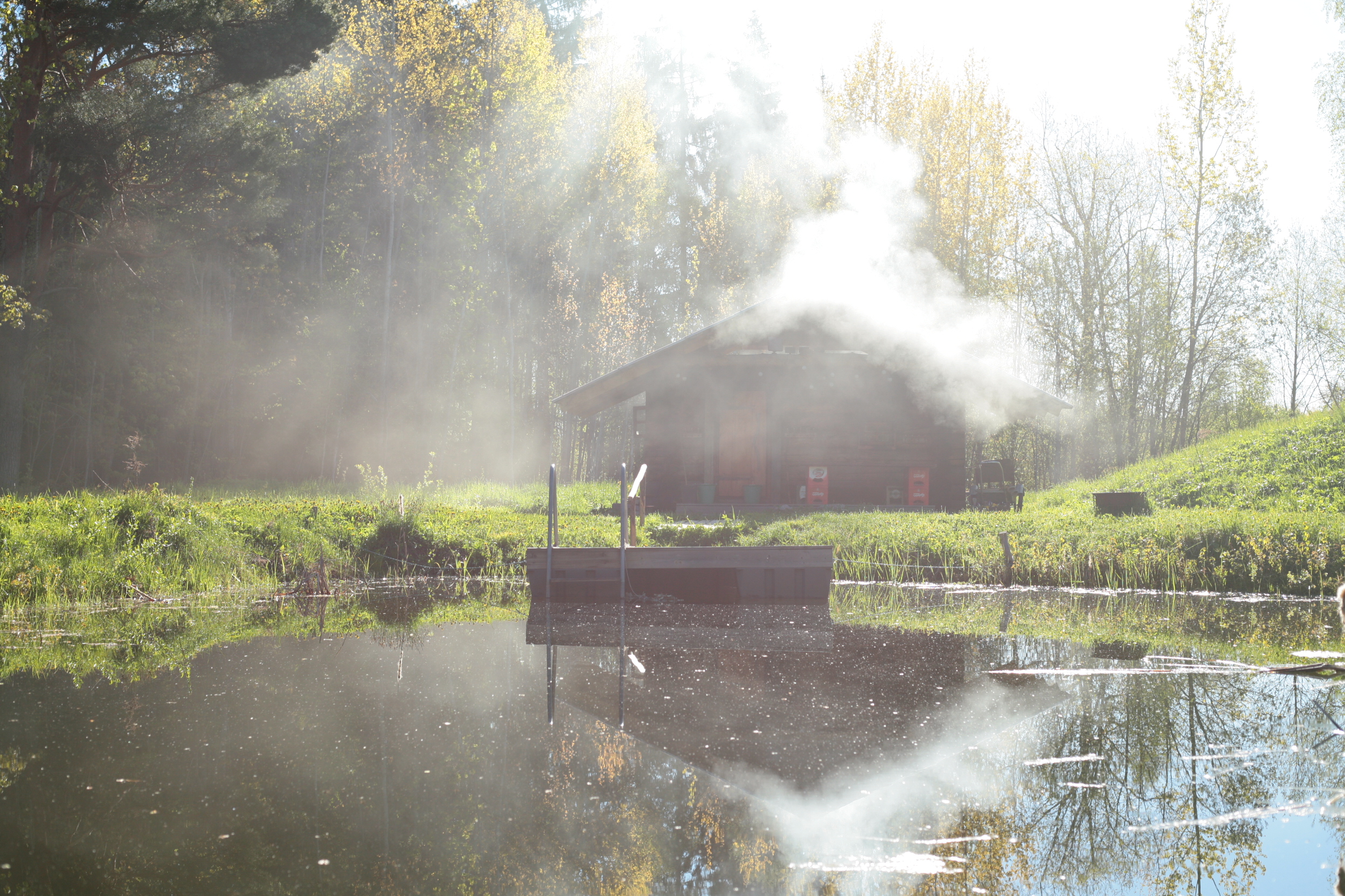 Smoke sauna in Jantsu Talu (Jantsu Farm)