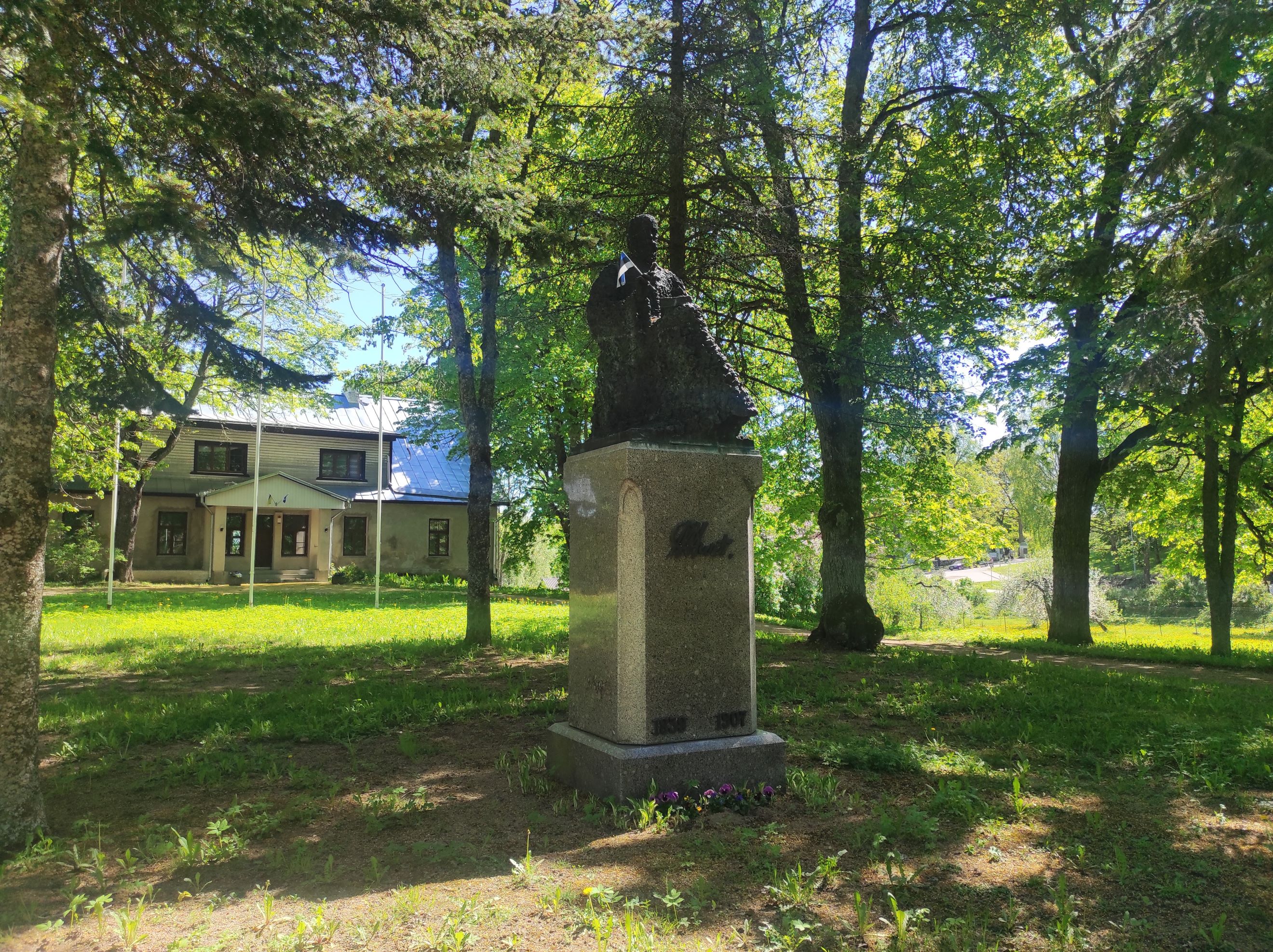 Jakob Hurda monument Otepääl