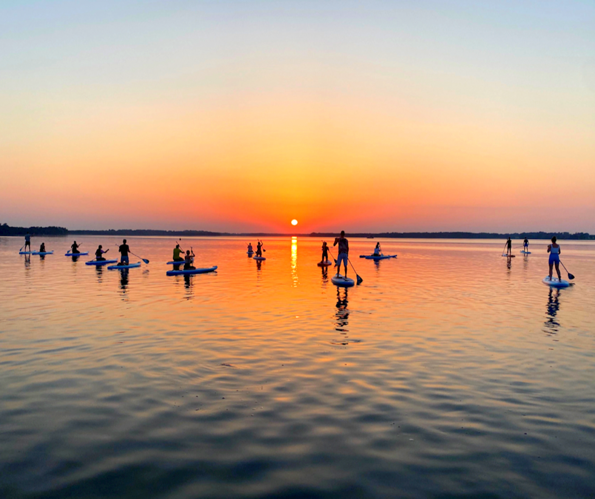 päikeseloojang Saadjärvel
