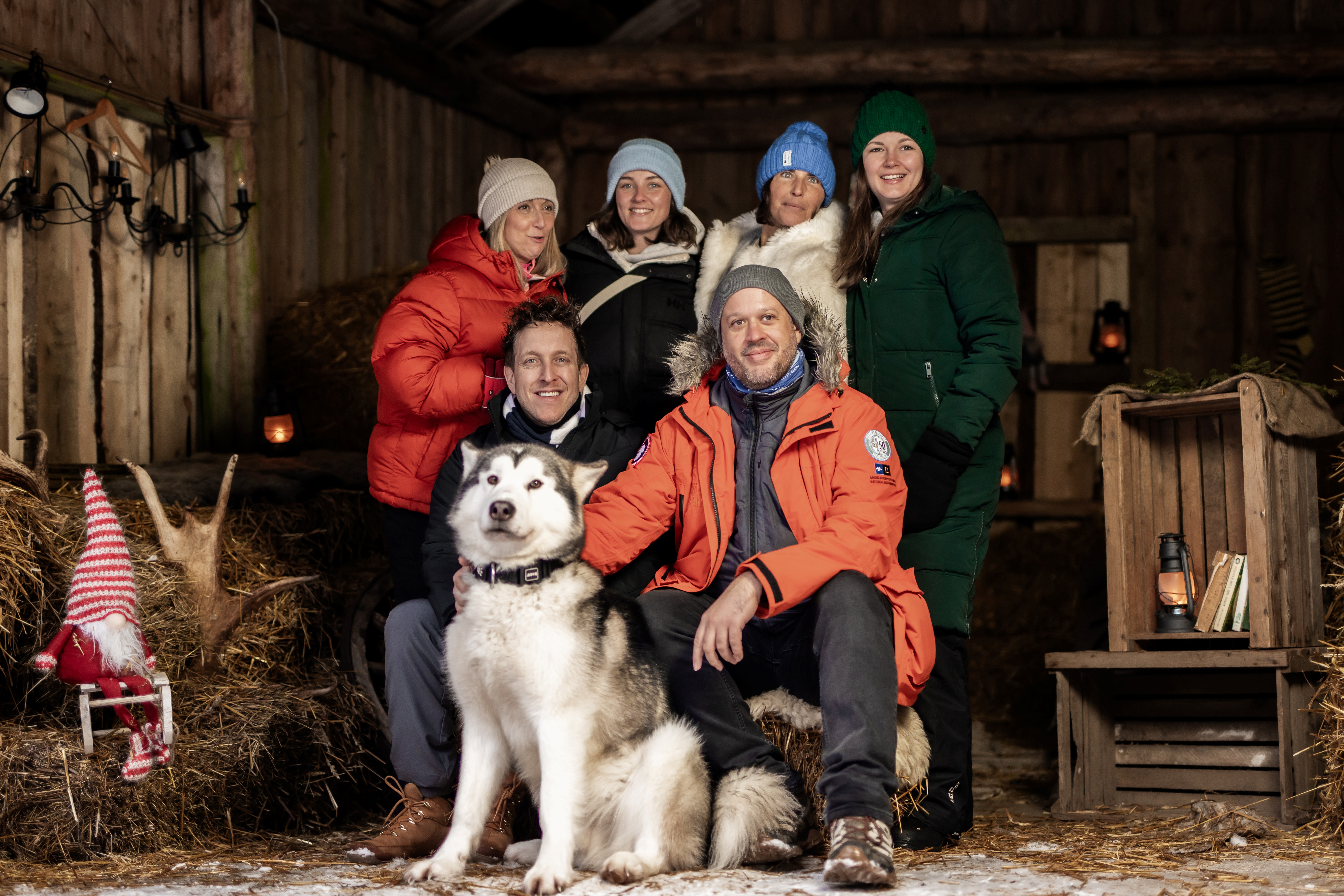 UK journalists in Small Lapland