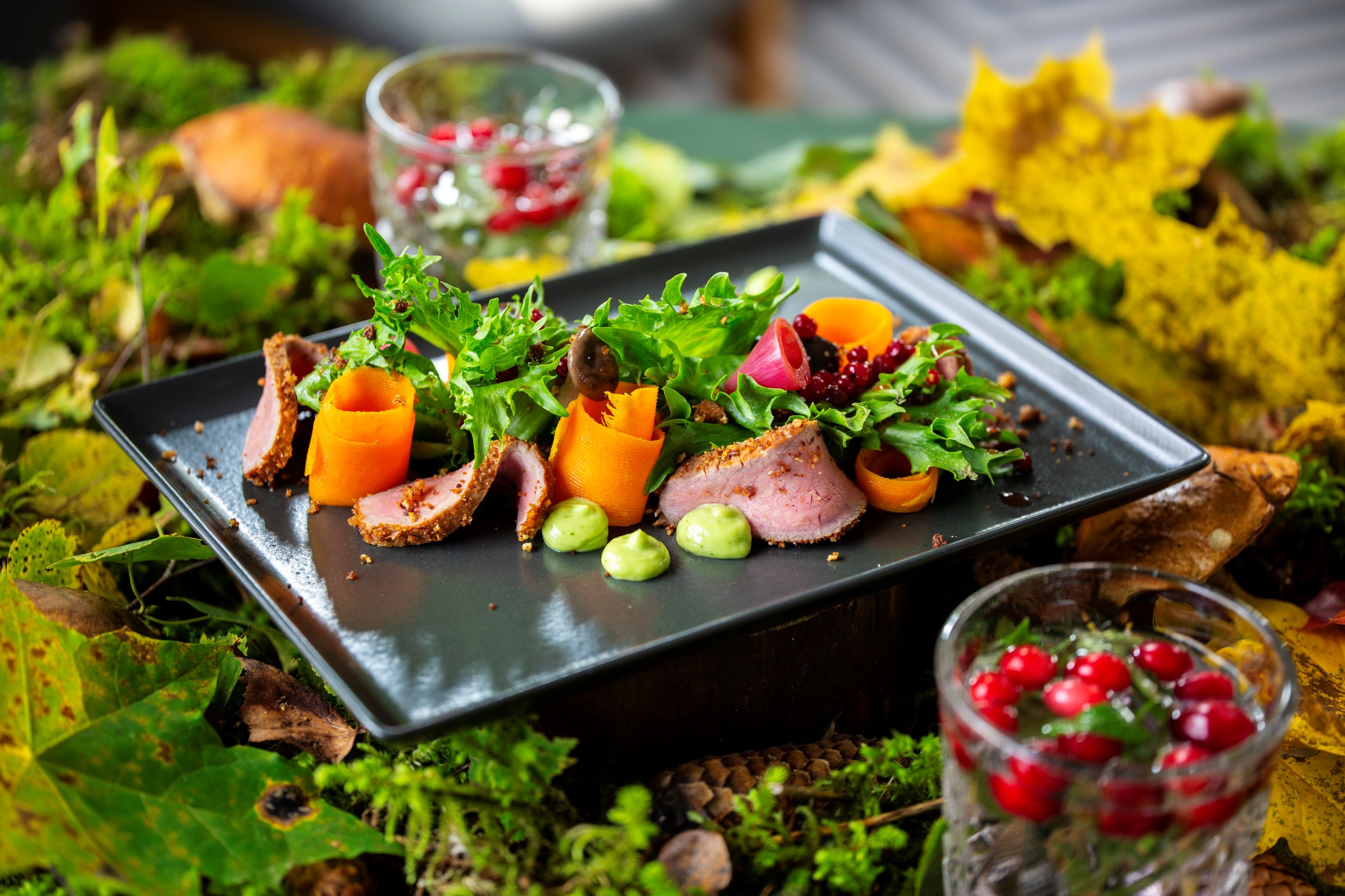 As part of "From Forest to Table," visitors can enjoy food in South Estonian restaurants and cafes that use Estonian forest products as at least one c