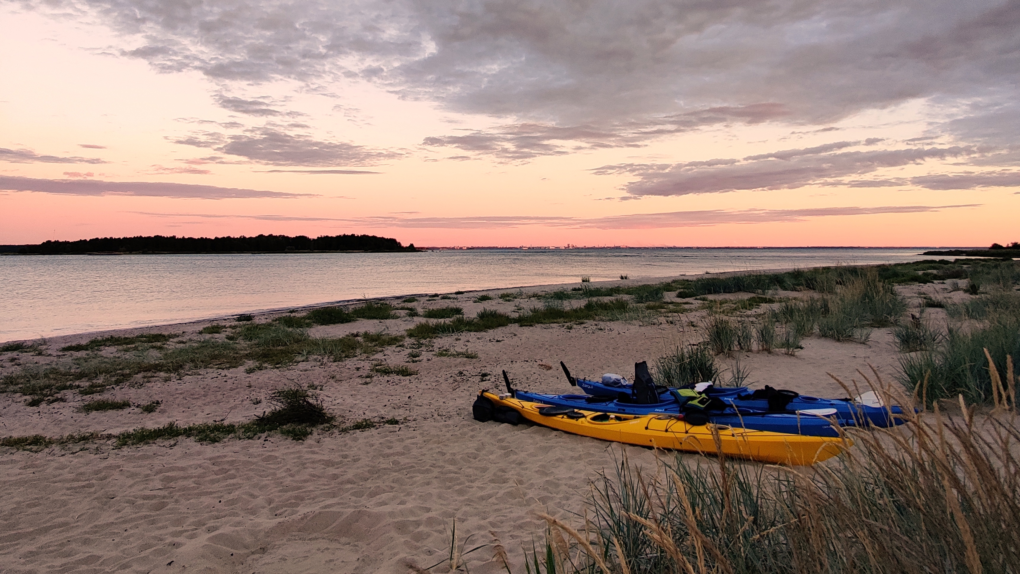 Indietours Aegna Kayak Tour overnight