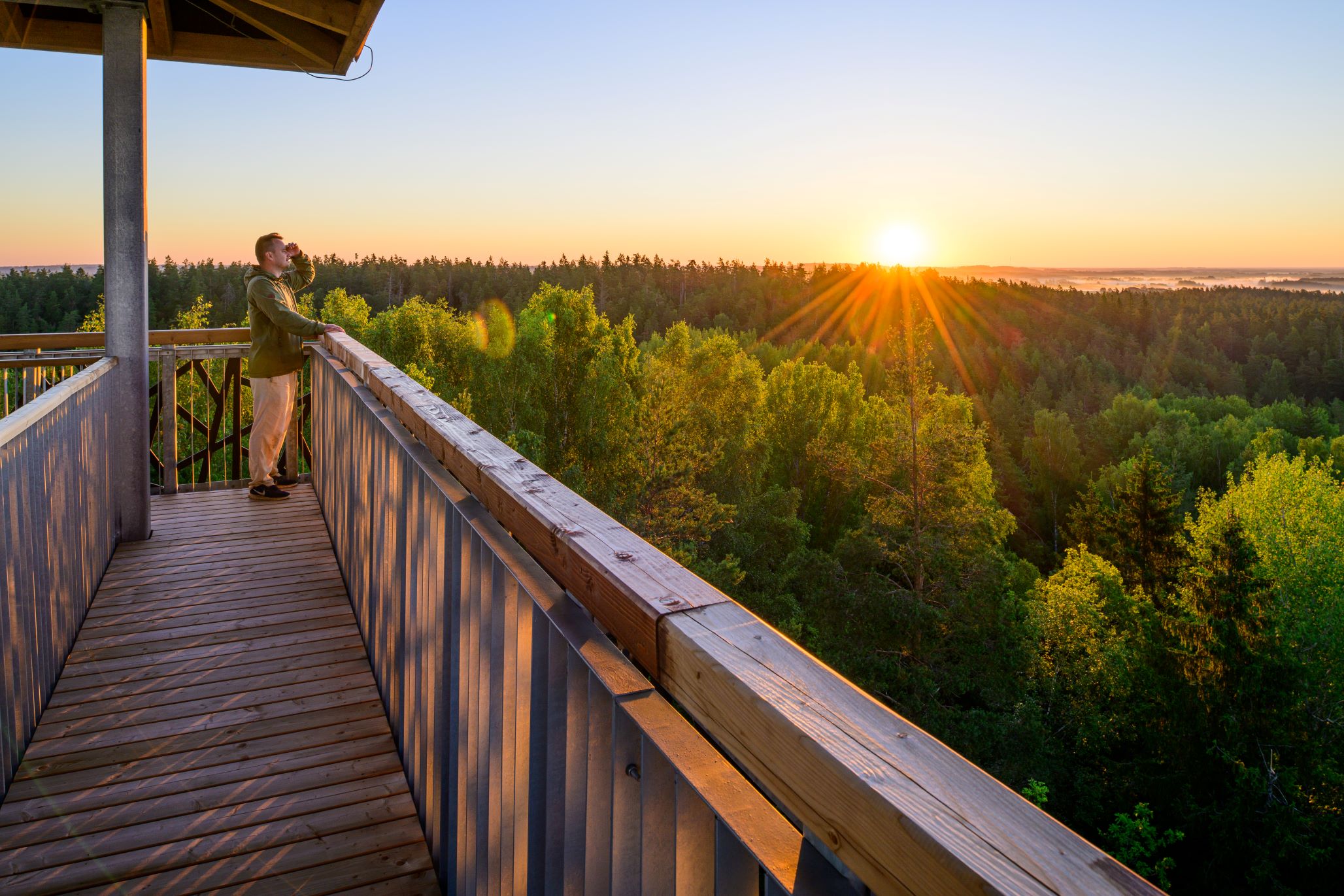 Tellingumäe vaatetorni ülemisel tasandil