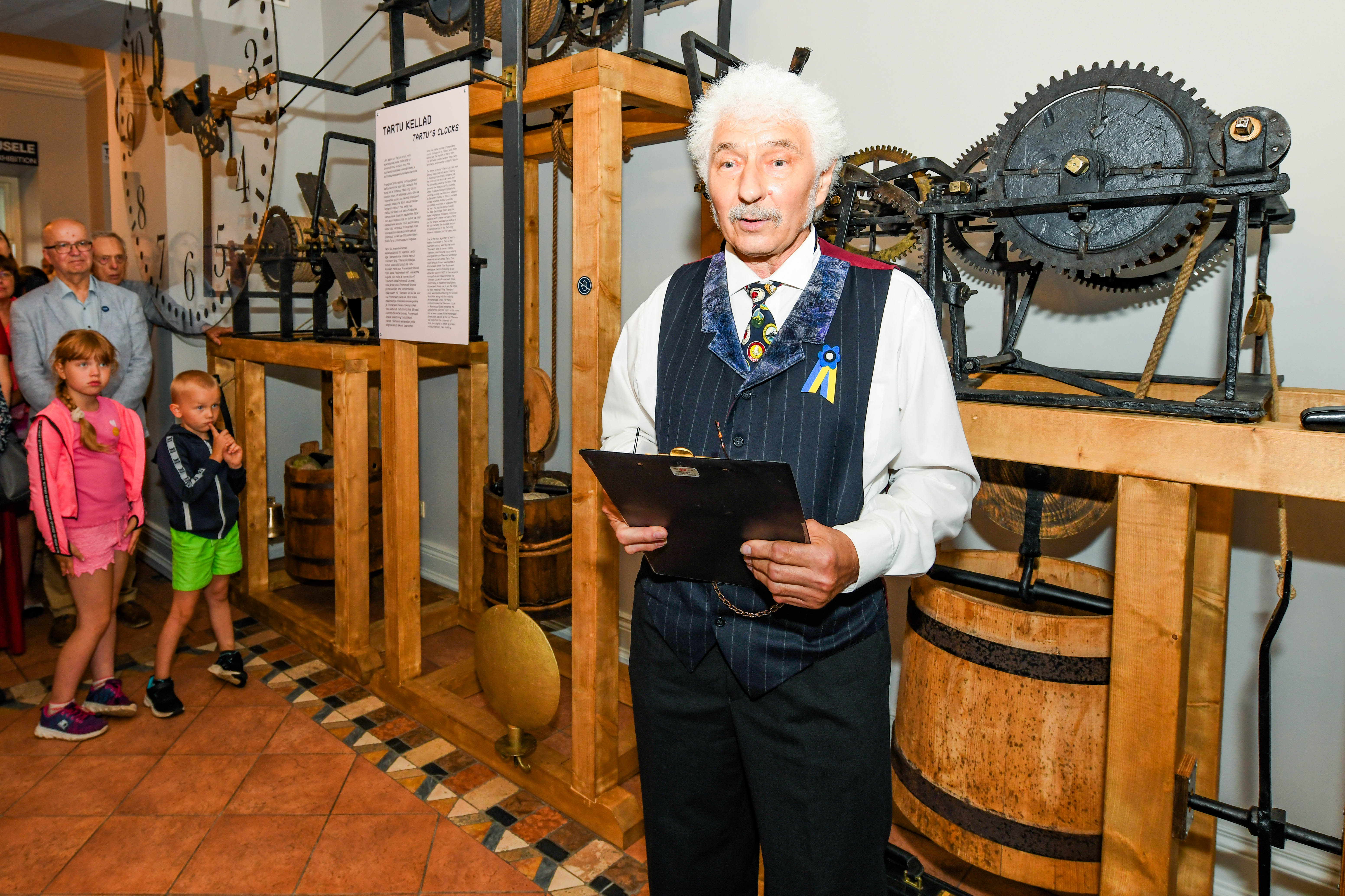 Glocke des Tartuer Rathauses in Ausstellung „Unser Tartu“