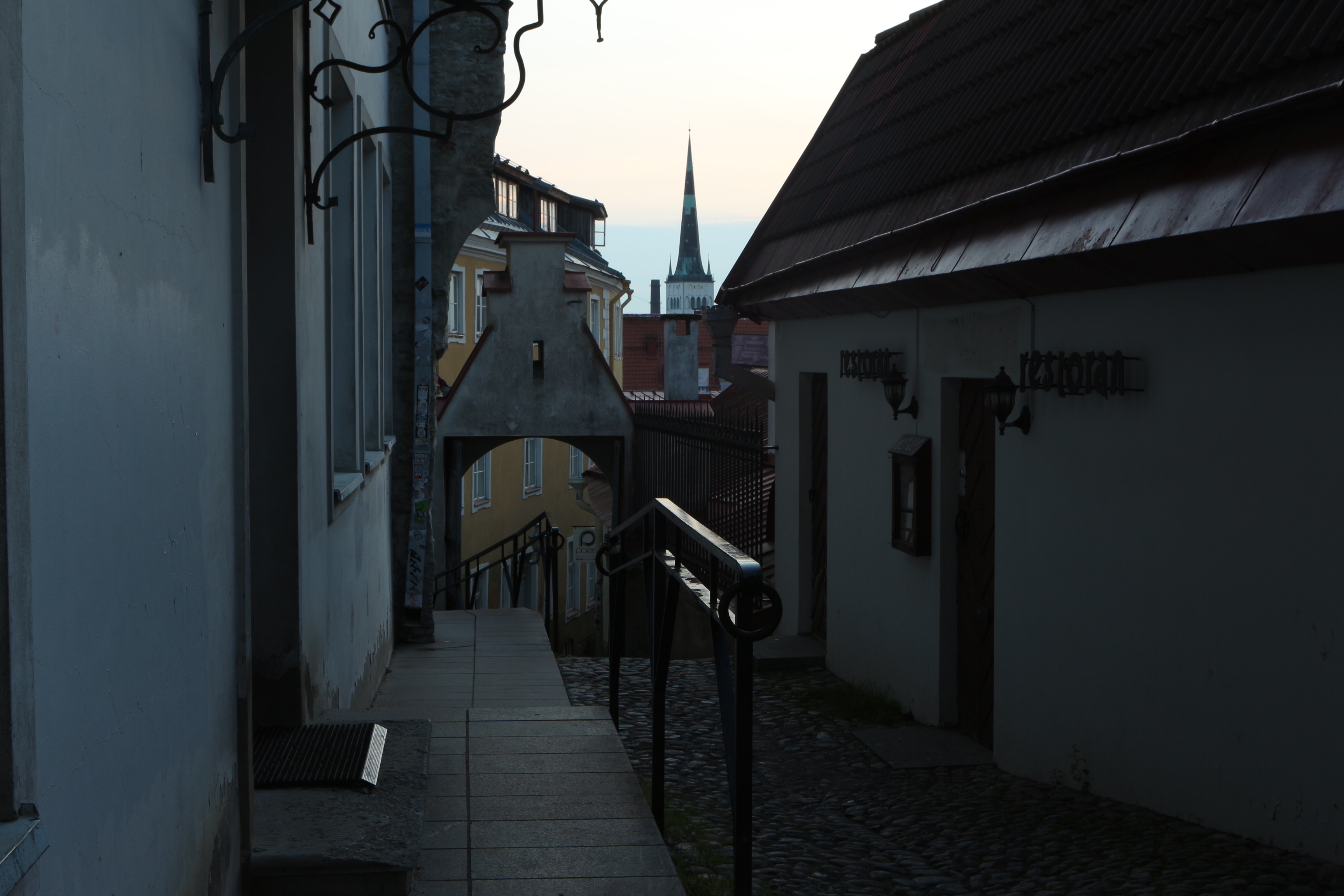 Pikk Jalg Street in Tallinn's Old Town