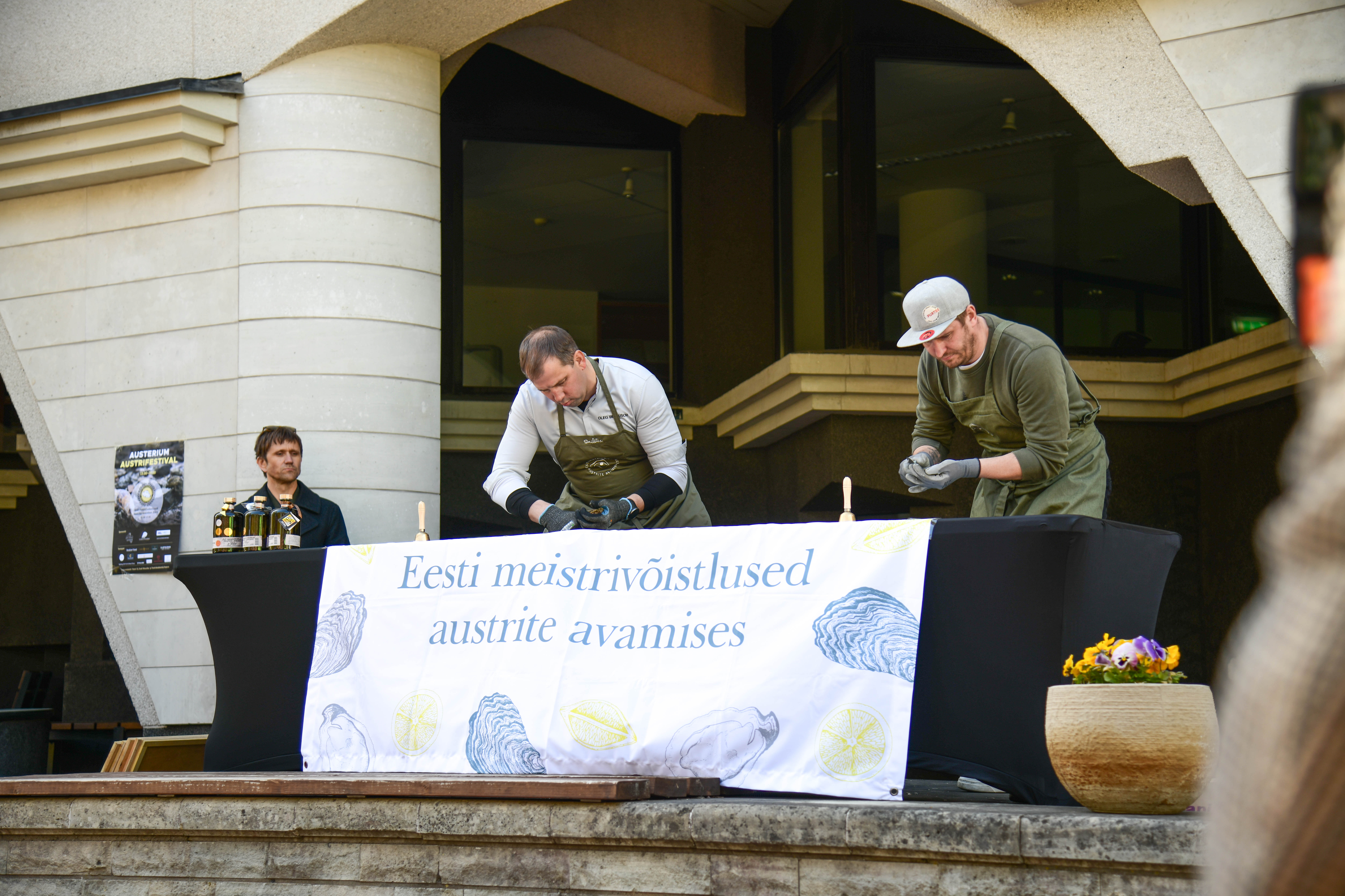 Igaunijas čempionāts austeru atvēršanā