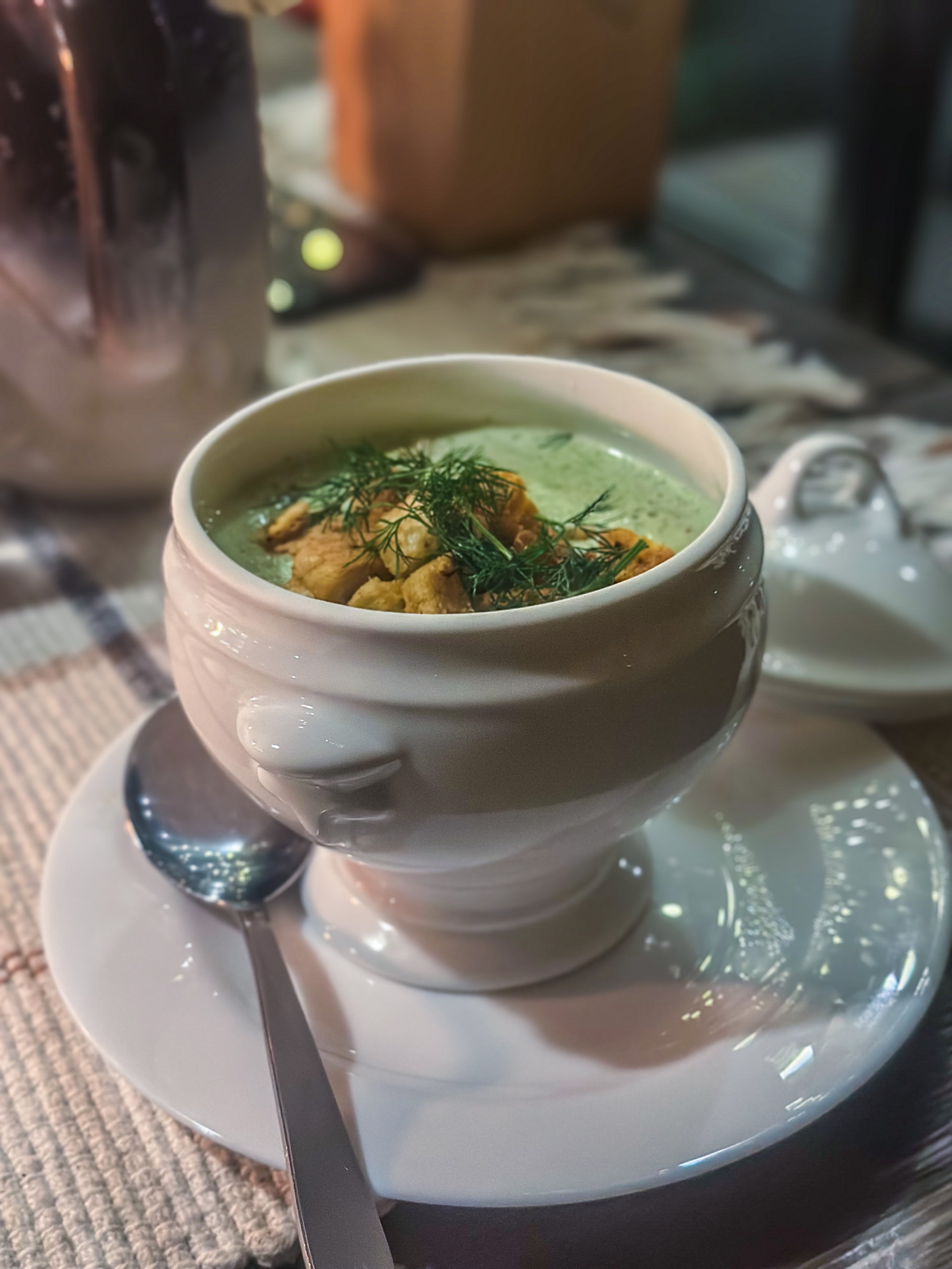 Restaurant Ruunawere Postimõisa, Brokkolipüreesuppe