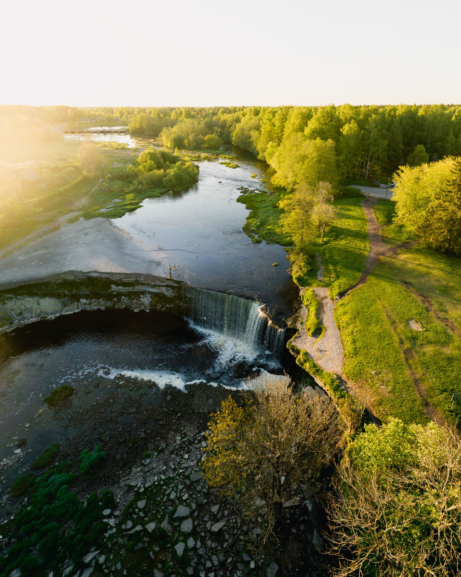 Jägala juba droonivaade suvel